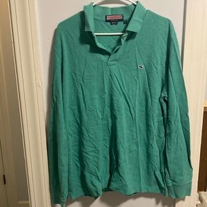 Mens Vineyard Vines Long Sleeve Polo